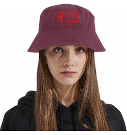 Remember Everyone Deployed Bucket Hat Bucket Hat Flodable Women Hats for Swimming Pool Accessories for Travel Must Deep Rose ...