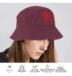 Remember Everyone Deployed Bucket Hat Bucket Hat Flodable Women Hats for Swimming Pool Accessories for Travel Must Deep Rose ...