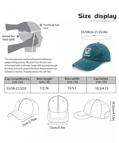 Running Hats for Women Easter Sunday Outdoor Hat for Women Ball Caps Light Weight Hanging with My Peepss Baseball Hat Cyan Bl...