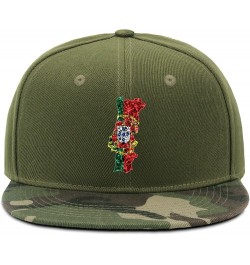 Flag Map Mesh Portugal Baseball Hats Vintage Golf Hat for Women Gift for Son Golf Camo2 $10.52 Baseball Caps