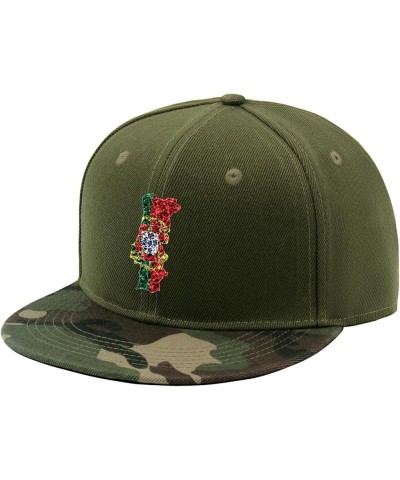 Flag Map Mesh Portugal Baseball Hats Vintage Golf Hat for Women Gift for Son Golf Camo2 $10.52 Baseball Caps