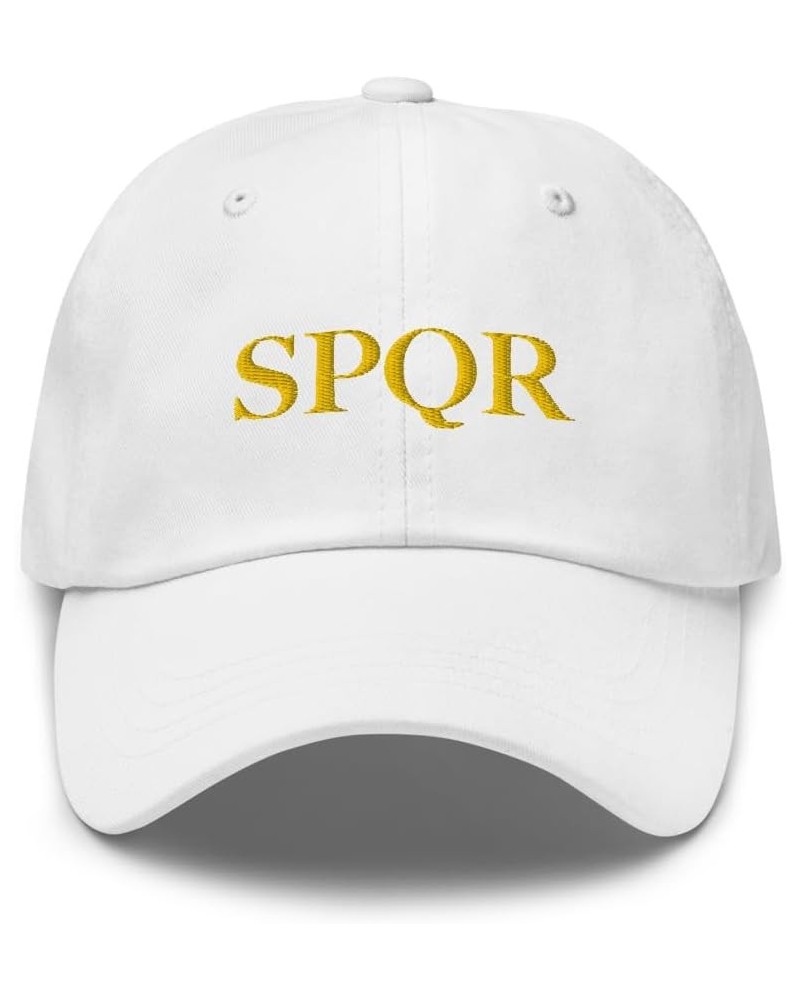 SPQR Baseball hat White $16.45 Baseball Caps