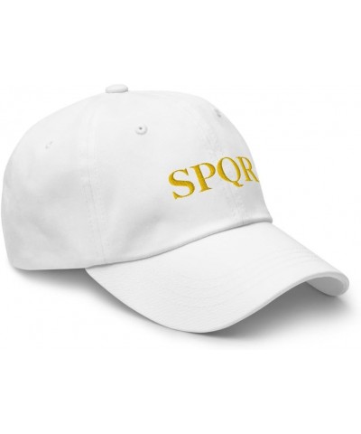 SPQR Baseball hat White $16.45 Baseball Caps