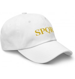 SPQR Baseball hat White $16.45 Baseball Caps