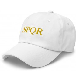 SPQR Baseball hat White $16.45 Baseball Caps