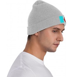 Flag of Koryakia Beanie Hat for Men Women Soft Cozy Skull Cap Winter Warm Knit Hats Gray $12.97 Skullies & Beanies