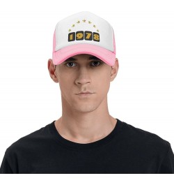 1978 Birthday Mesh Baseball Cap, Adjustable Trucker Hat Snapback Sun Hats for Men Women Pink $11.57 Baseball Caps