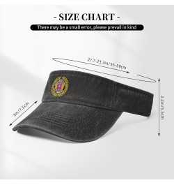 US Army Veteran 82nd Airborne Sport Sun Visor Hats Adjustable Empty Top Baseball Cap Denim Cap Black Black $11.02 Visors