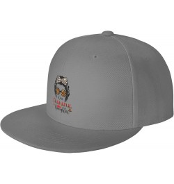 Thanksgiving Daughter Snapback Hats for Men Baseball Cap Trucker Hat Flat Brim Hats Gray $10.72 Baseball Caps