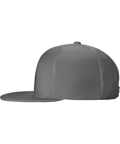 Thanksgiving Daughter Snapback Hats for Men Baseball Cap Trucker Hat Flat Brim Hats Gray $10.72 Baseball Caps