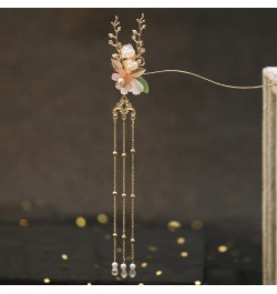 Women's Antique Hairpin Step Rocking Buckle Flower Beads Tassel Hairpin 10 $19.71 Headbands