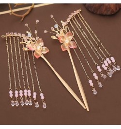 Women's Antique Hairpin Step Rocking Buckle Flower Beads Tassel Hairpin 10 $19.71 Headbands