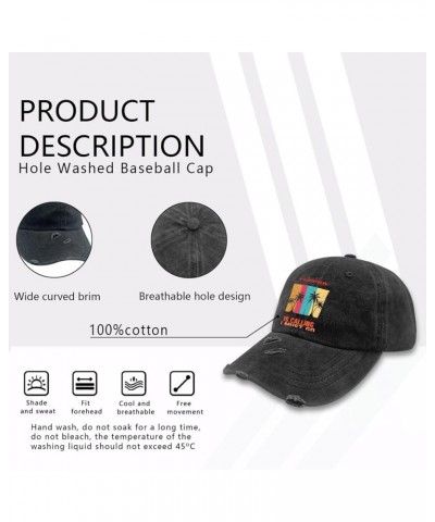 Hats for Men Baseball Cap Fashion Hats for Women Hats Florida is Calling I Must Go Baseball Cap for Women Allblack $9.67 Base...