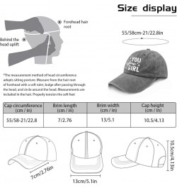 You Glow Girl Cap Camp Hat Pigment Black Golf Hats Men Gifts for Grandma Sun Caps Pigment Gray $11.79 Sun Hats