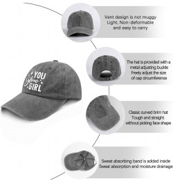 You Glow Girl Cap Camp Hat Pigment Black Golf Hats Men Gifts for Grandma Sun Caps Pigment Gray $11.79 Sun Hats